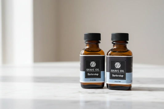 WSP Barbershop Ultra-Glide Pre-Shave Oil – Non-Greasy & Brush Safe The Double Tap (2 Bottles)