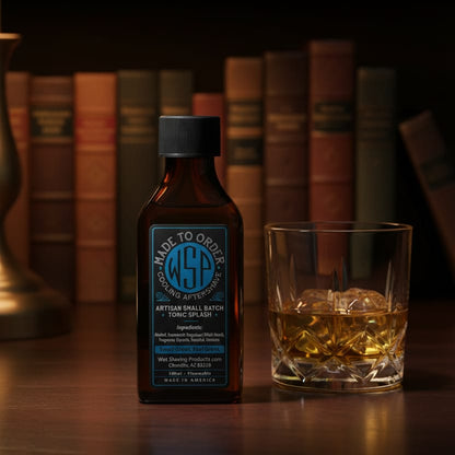 WSP Black Amber Cooling Aftershave Splash