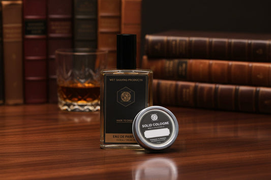 WSP Black Amber Eau de Parfum | Rich & Sophisticated The Texture Set: 100ml Spray + Solid Cologne