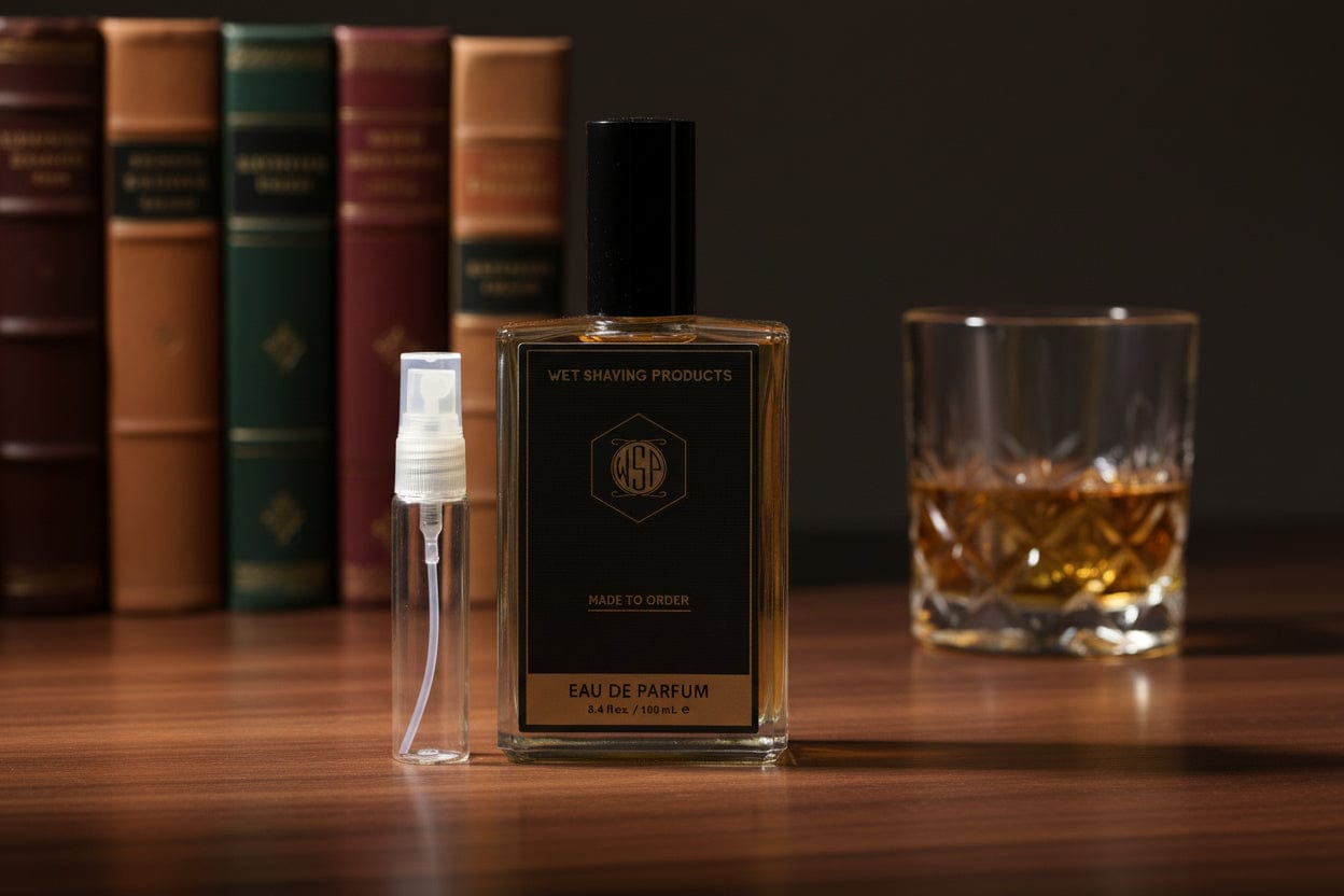 WSP Black Amber Eau de Parfum | Rich & Sophisticated The Traveler: 100ml Spray + 10ml Travel Spray