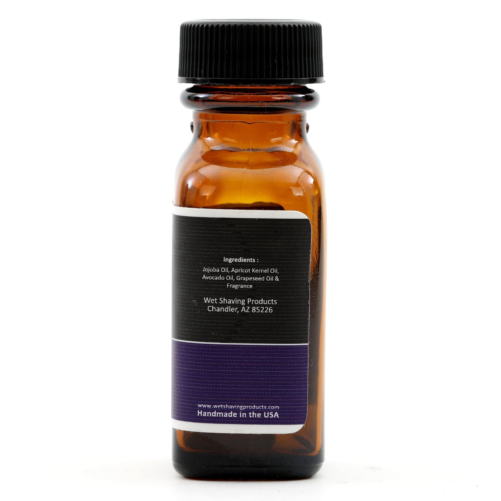 WSP Black Amber Ultra-Glide Pre-Shave Oil – Non-Greasy & Brush Safe – 1 oz