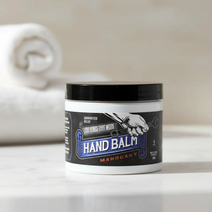 WSP Blue Collar Hand Balm – For Dry, Cracked & Working Hands – 4oz - The Essentials Collection Mahogany