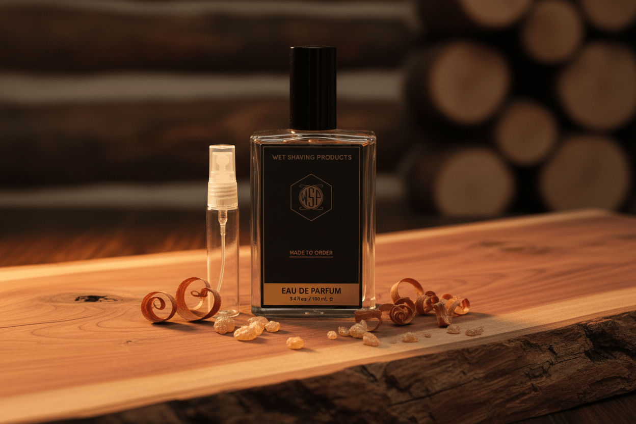 WSP Cedarwood Eau de Parfum | Limited Edition Woodsy Blend The Nomad Kit : 100ml Spray + 10ml Travel Spray