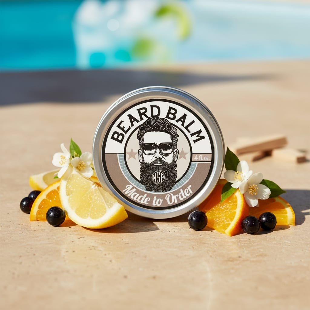 WSP Citrus Blast Beard Balm 4 oz Beard Balm
