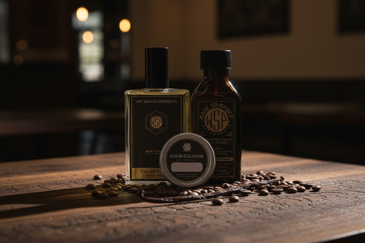 WSP Comfort & Indulgence  – Eau de Parfum Chai / 100ml Spray + Aftershave + Solid Cologne - The Master Collection