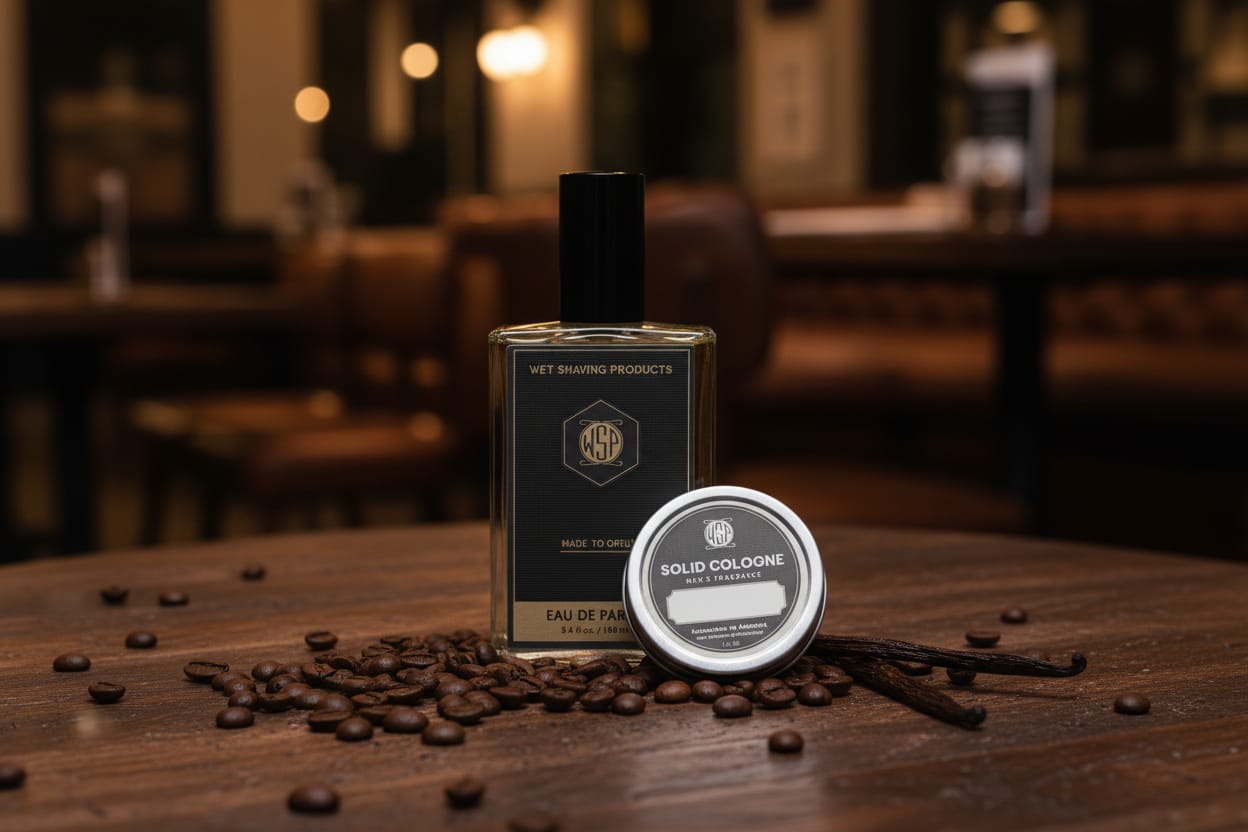 WSP Comfort & Indulgence  – Eau de Parfum Chai / 100ml Spray + Solid Cologne - The Texture Kit