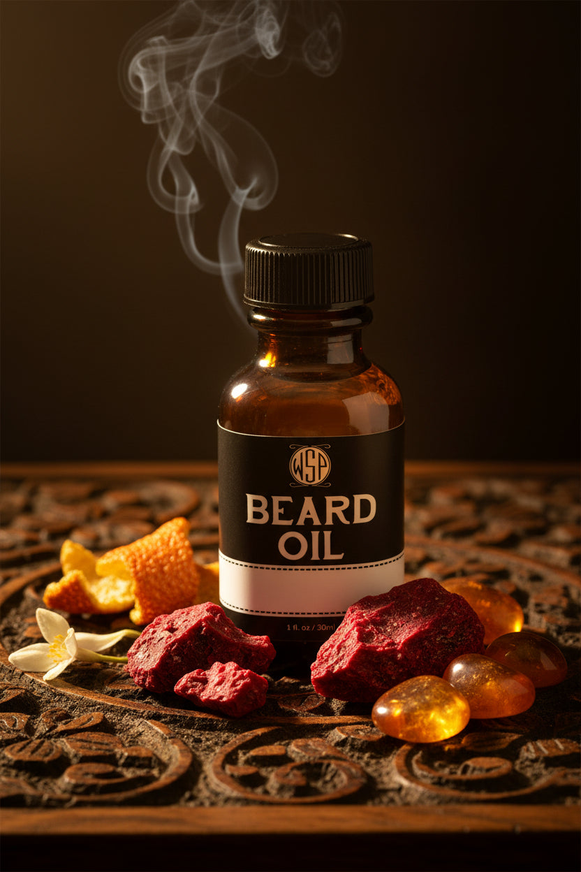 WSP Dragon's Blood Beard Oil 1oz Beard Oil (Standard Issue)