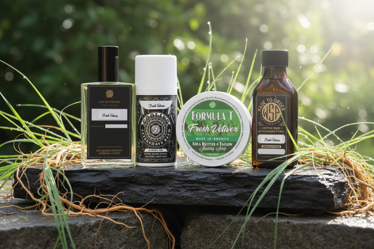 WSP Formula T Shaving Soap | Fresh Vetiver (Limited Edition)