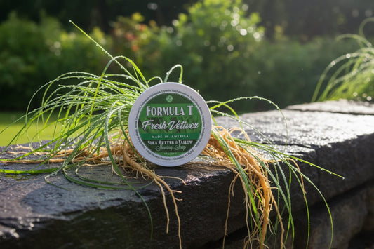 WSP Formula T Shaving Soap | Fresh Vetiver (Limited Edition) The Essential (Shave Soap Only)