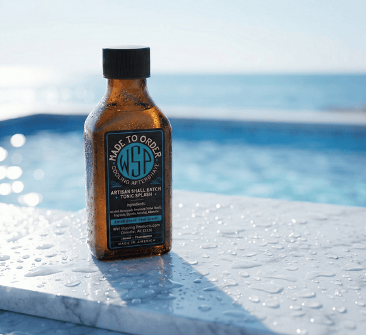 WSP Fresh, Aquatic & Citrus Collection Cooling Aftershave Splash – Mentholated Antiseptic Tonic - Made to Order Calamus / Standard Issue (Splash Only)