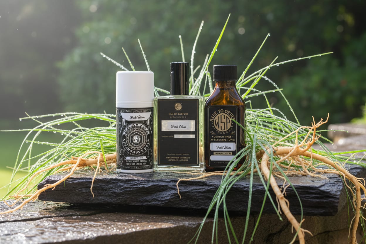 WSP Fresh Vetiver Aftershave Splash | Summer Limited Edition