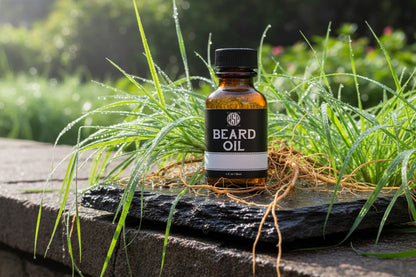 WSP Fresh Vetiver Beard Collection (Oil & Balm) | Summer Limited Edition Standard Issue: 1oz Beard Oil