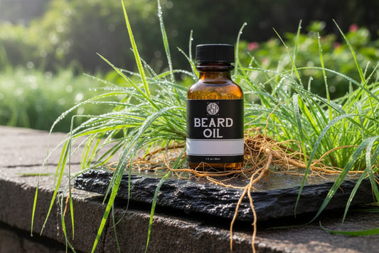 WSP Fresh Vetiver Beard Collection (Oil & Balm) | Summer Limited Edition Standard Issue: 1oz Beard Oil