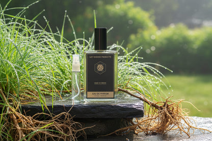 WSP Fresh Vetiver Eau de Parfum | Limited Edition Summer Cologne The Nomad Kit : 100ml Spray + 10ml Travel Spray