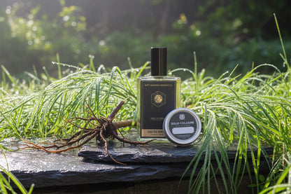 WSP Fresh Vetiver Eau de Parfum | Limited Edition Summer Cologne The Texture Kit: 100ml Spray + Solid Cologne