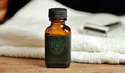 WSP Gaelic Tweed Artisan Aftershave Splash - EdC Cologne Strength & Small Batch Skin Tonic The Deployment Kit (100ml + 30ml)