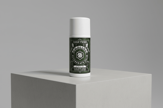 WSP Gaelic Tweed Cooling Aftershave Balm – Non-Greasy & Mentholated