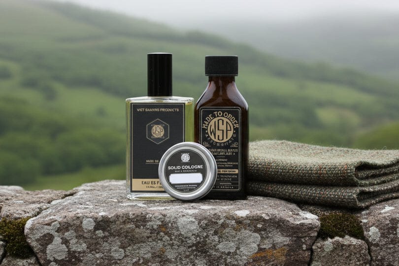 WSP Gaelic Tweed Eau de Parfum | Fresh & Refined The Master Collection: 100ml + Aftershave + Solid Cologne
