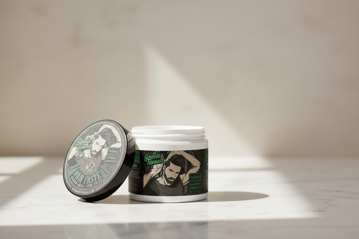 WSP Gaelic Tweed Hair Paste – Natural Hold & Low Shine – GIT Inspired Scent