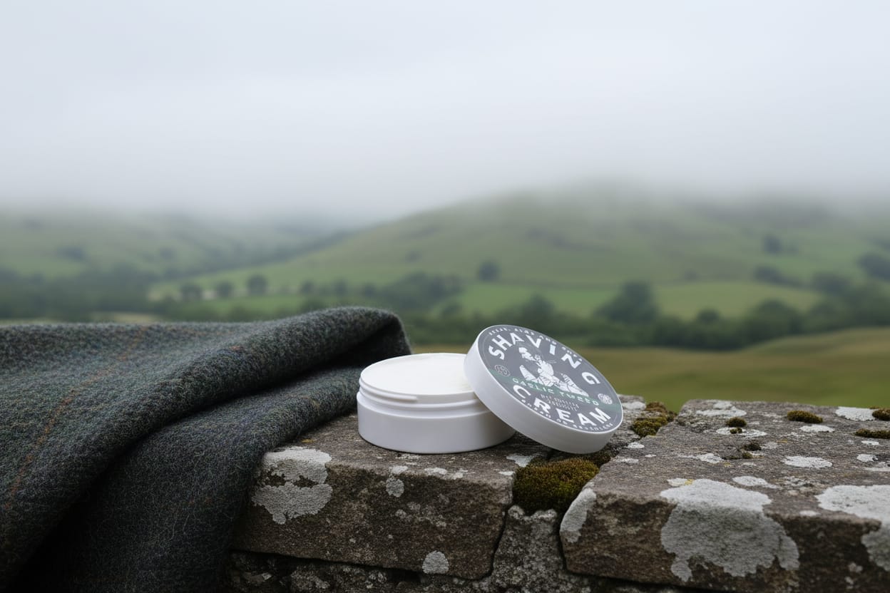 WSP Gaelic Tweed Shaving Cream