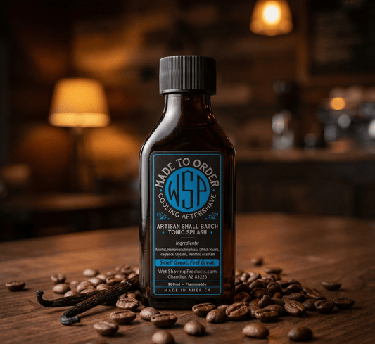 WSP Gourmand Collection Cooling Aftershave Splash – Mentholated Warm Scents - Made to Order