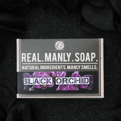 WSP Limited Edition - Black Orchid - Castile Hand & Body Soap Bar 4.5 oz Vegan Natural Ingredients
