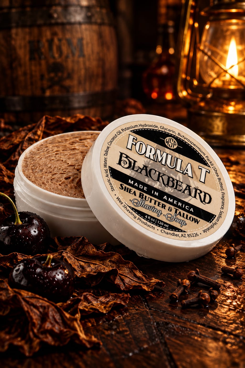 WSP Limited Edition – Blackbeard Formula T Shaving Soap