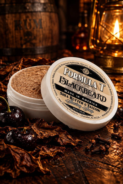 WSP Limited Edition – Blackbeard Formula T Shaving Soap