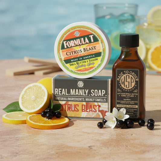 WSP Limited Edition – Citrus Blast Castile Hand & Body Soap Bar