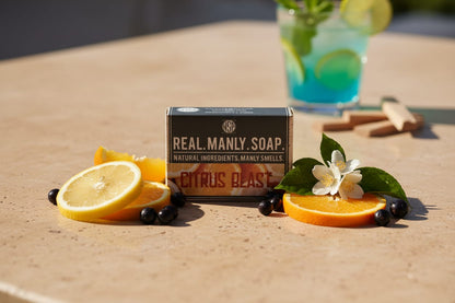 WSP Limited Edition – Citrus Blast Castile Hand & Body Soap Bar Single Bar