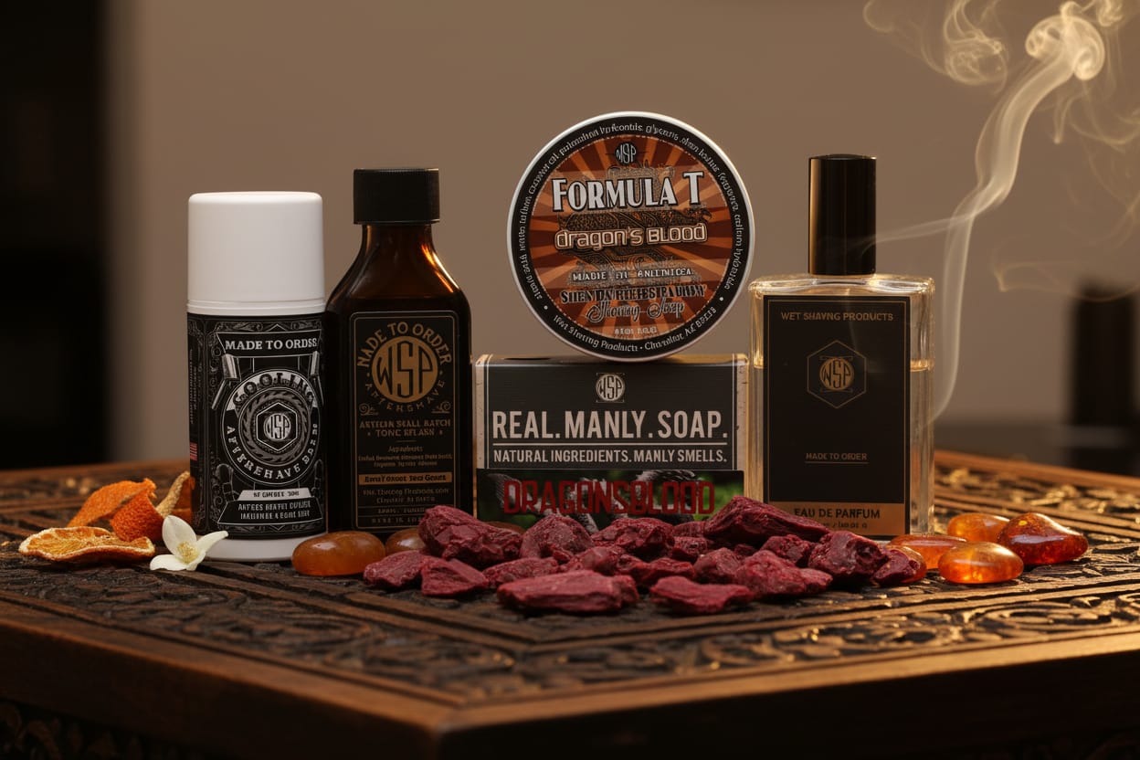 WSP Limited Edition – Dragon’s Blood Formula T Shaving Soap