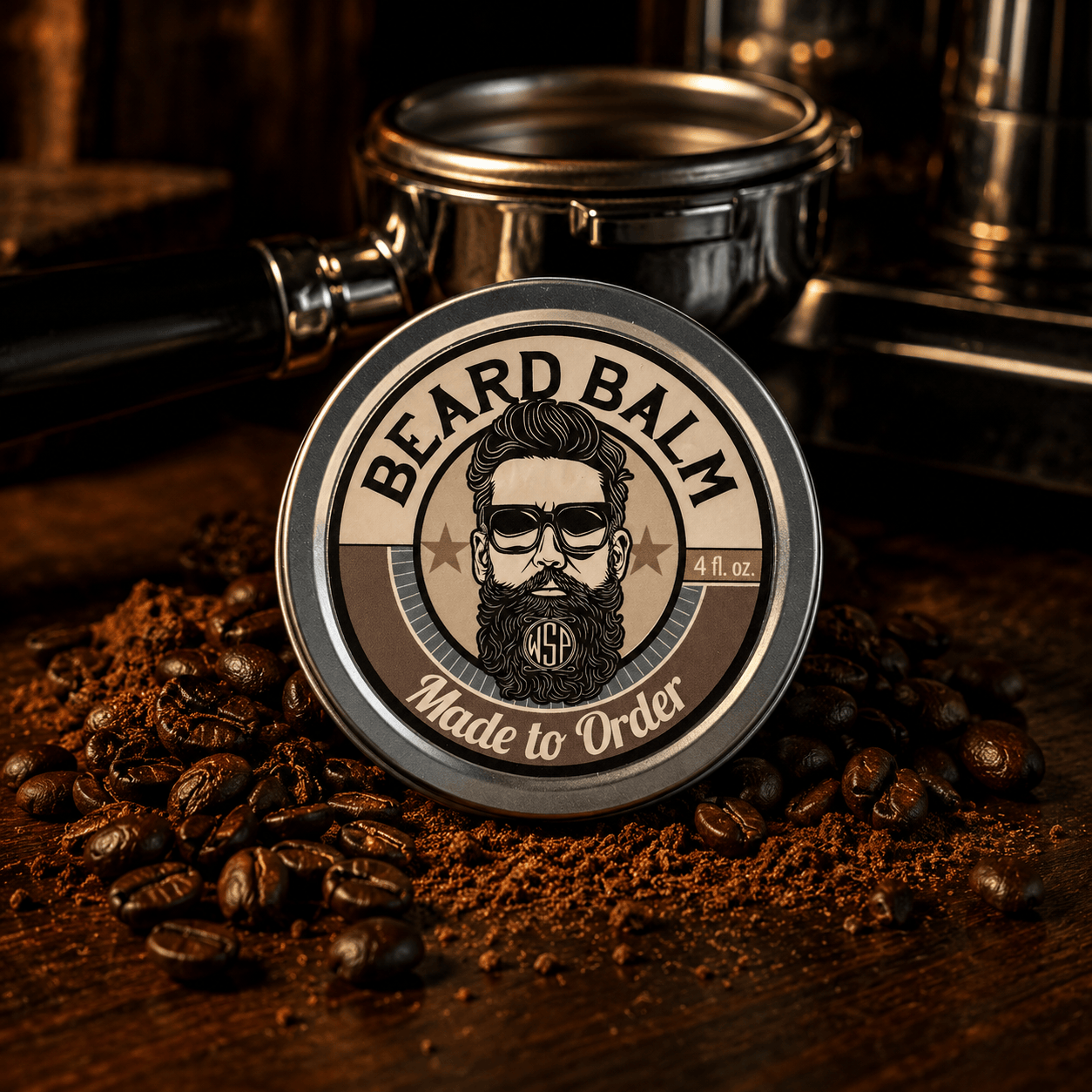 WSP Limited Edition – Espresso Beard Balm 4 oz Beard Balm