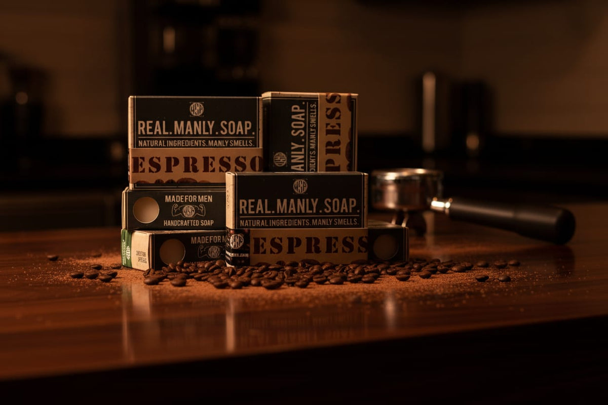 WSP Limited Edition – Espresso Castile Hand & Body Soap Bar 6-Bar Stockpile