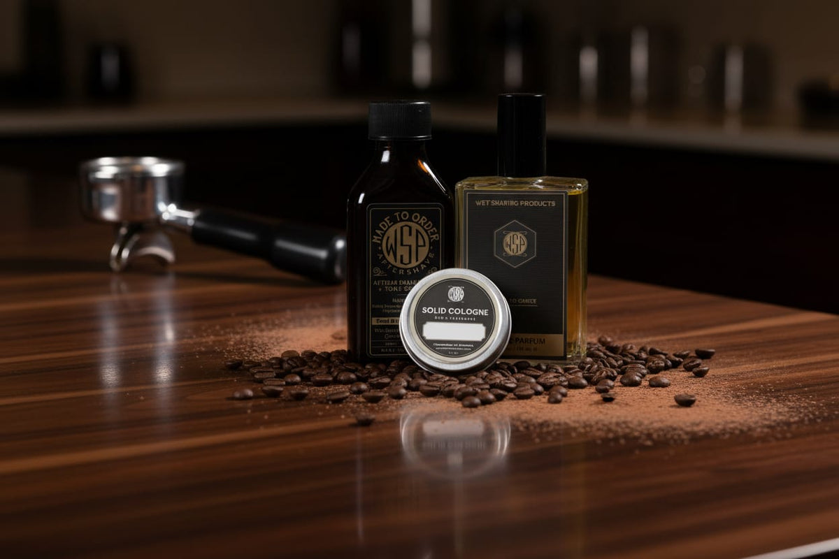 WSP Limited Edition – Espresso Eau de Parfum 100ml Spray + Aftershave + Solid Cologne - The Master Collection