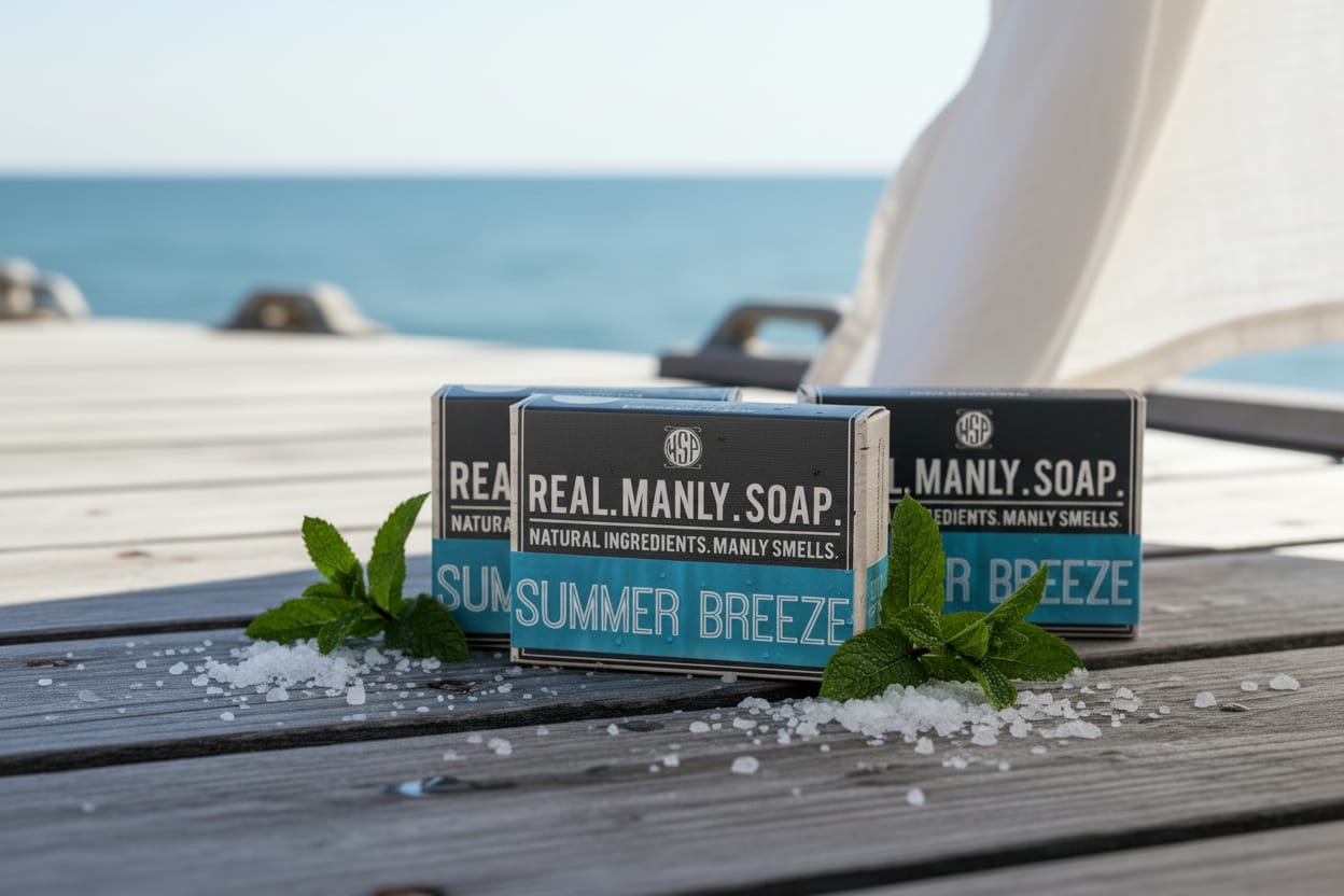 WSP Limited Edition – Summer Breeze Castile Hand & Body Soap Bar