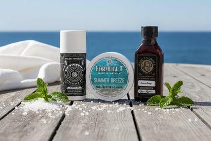 WSP Limited Edition - Summer Breeze - Formula T Shaving Soap Soap + Splash + Balm (The Daily Driver)