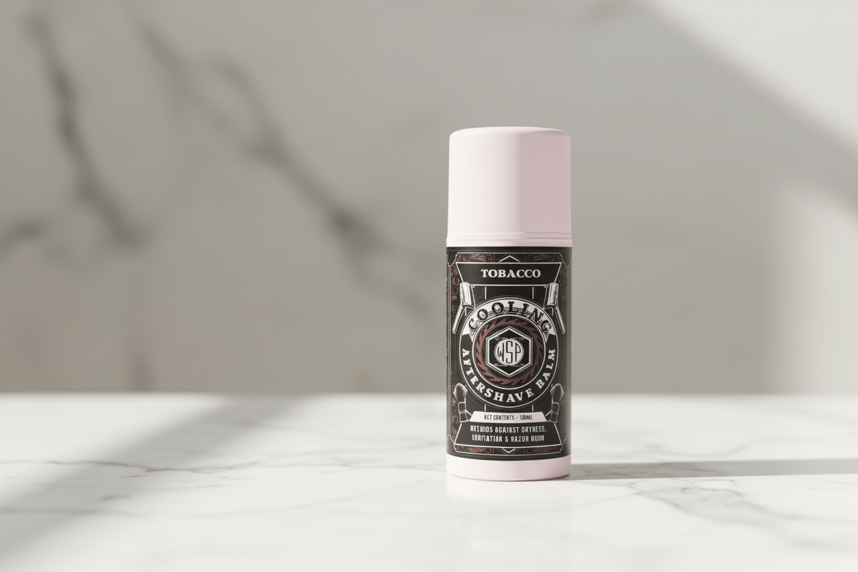 WSP Mahogany Cooling Aftershave Balm – Non-Greasy & Mentholated