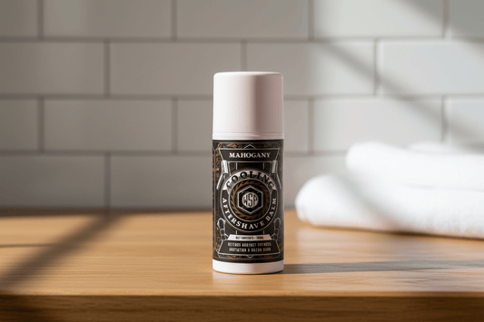 WSP Mahogany Cooling Aftershave Balm – Non-Greasy & Mentholated Balm Only (100ml)