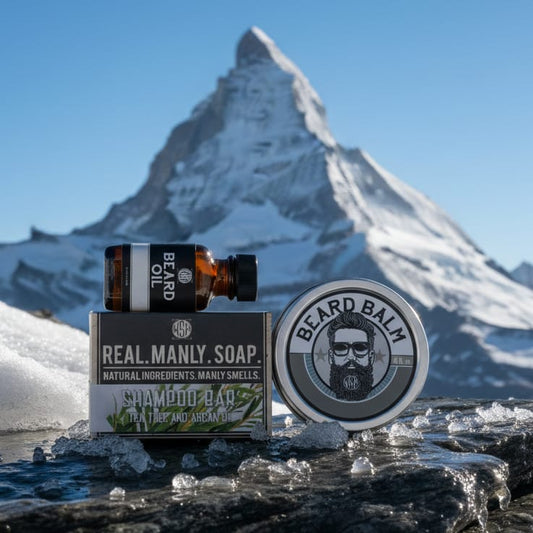 WSP Matterhorn Beard Balm Beard Kit (Balm + Oil + Shampoo Bar)