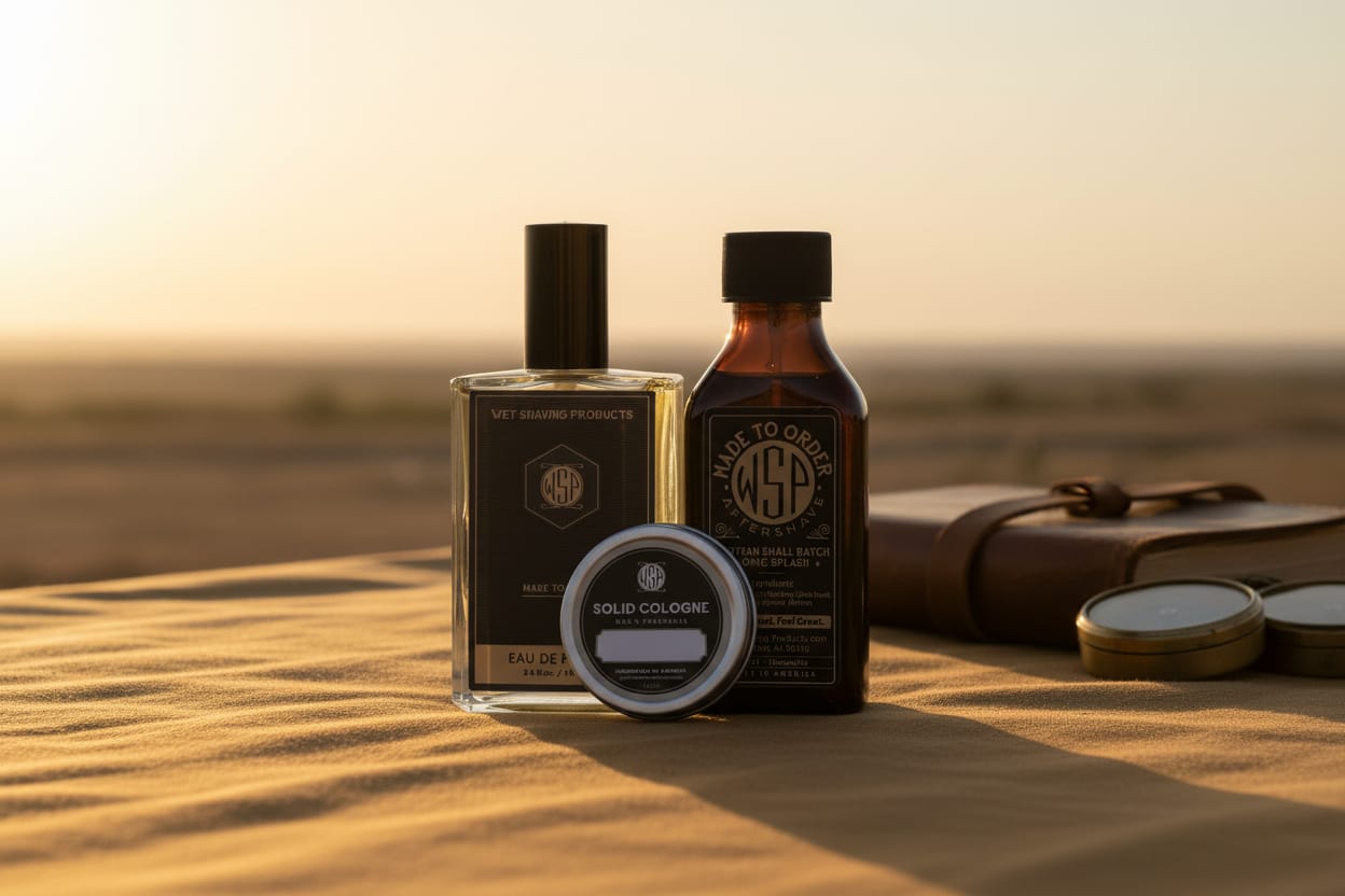 WSP Modern Atmospherics – Eau de Parfum Black Orchid / 100ml Spray + Aftershave + Solid Cologne - The Master Collection