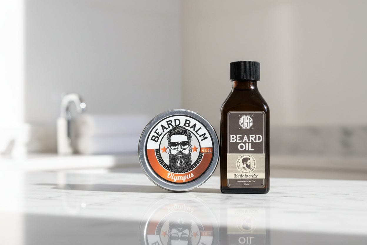 WSP Olympus Artisan Beard Balm – Leave-In Conditioner & Light Hold – Natural Formula
