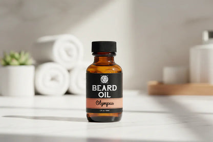 WSP Olympus Artisan Beard Oil – Dry-Finish Formula – Conditioner & Softener Standard Issue (1 oz Bottle)