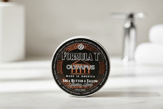WSP Olympus Formula T Shaving Soap – Tallow & Shea Butter – Artisan Lather The Essential (Shave Soap Only)