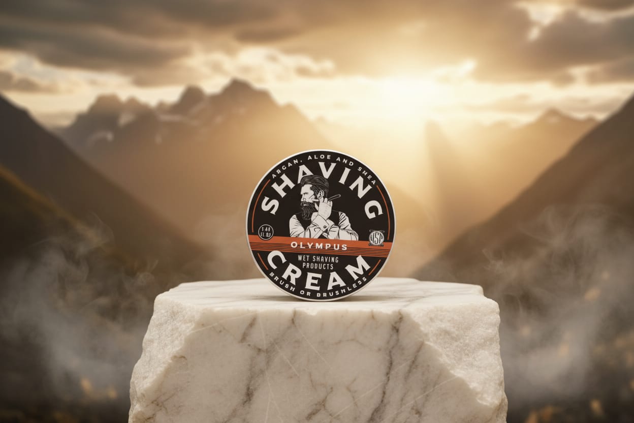 WSP Olympus Shaving Cream The Essential – 7.44 oz Jar