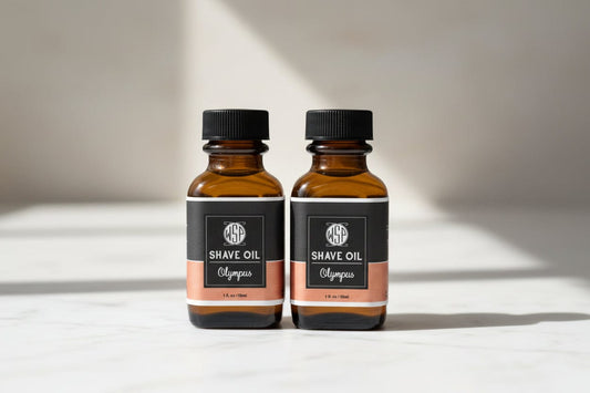 WSP Olympus Ultra-Glide Pre-Shave Oil – Non-Greasy & Brush Safe – 1 oz The Double Tap (2 Bottles)