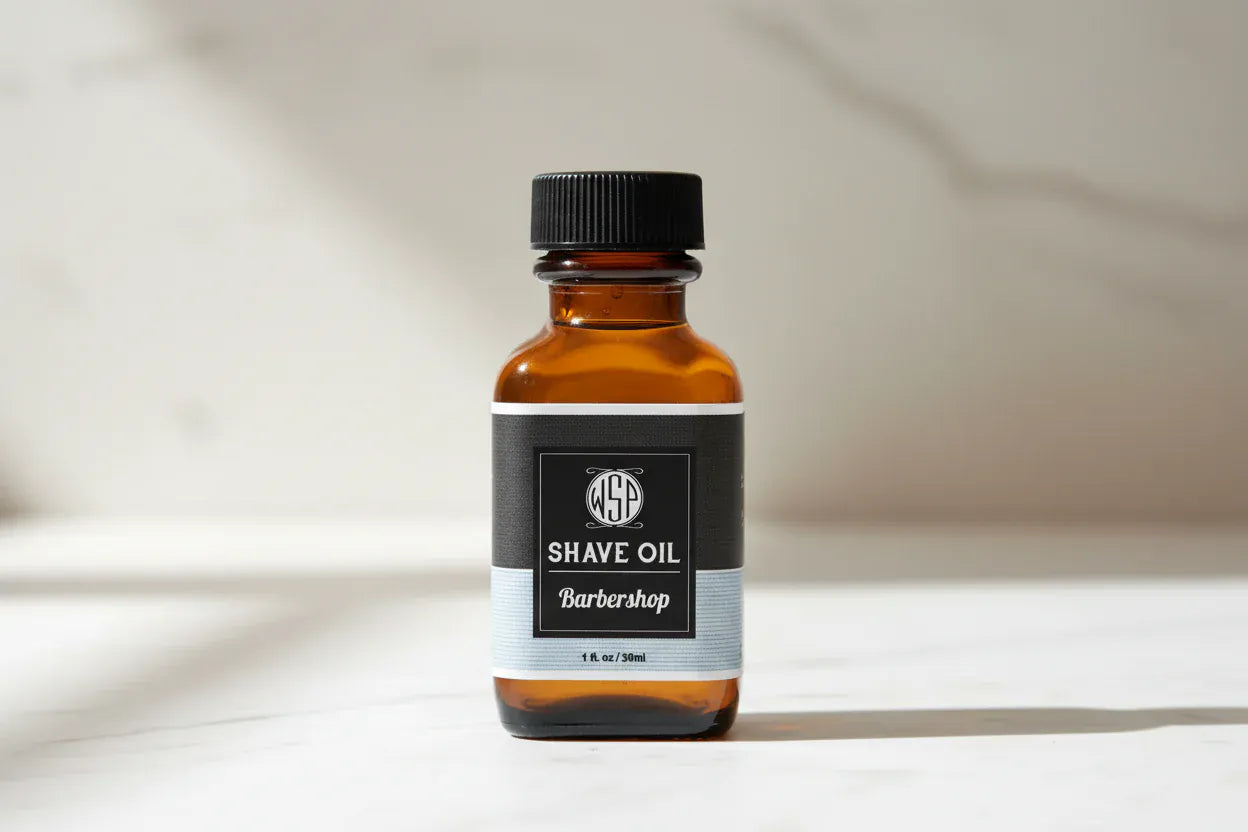 WSP Pre & Post Shave Oil - Natural, Vegan, & Simple - 1oz Barbershop