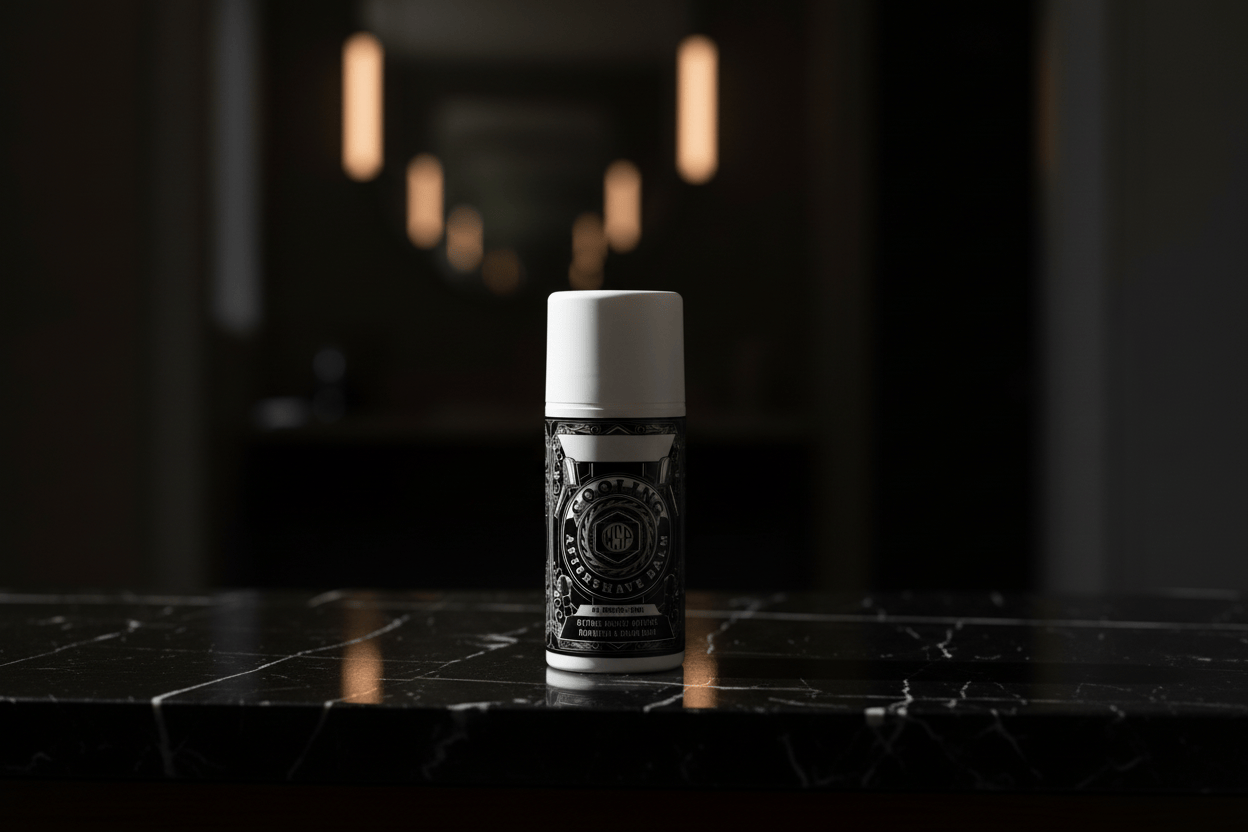 WSP Reserve Collection Aftershave Balm – Custom Scented to Order – Premium Cooling Formula Standard Issue (Balm Only) / Black Vetiver