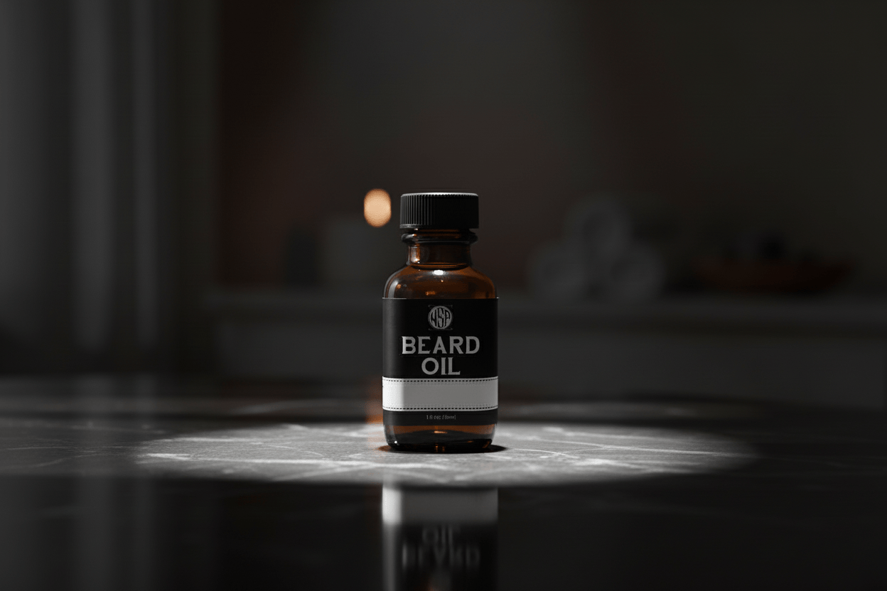 WSP Reserve Collection Beard Collection (Oil & Balm) - Scented to Order Black Vetiver / Standard Issue: 1oz Beard Oil