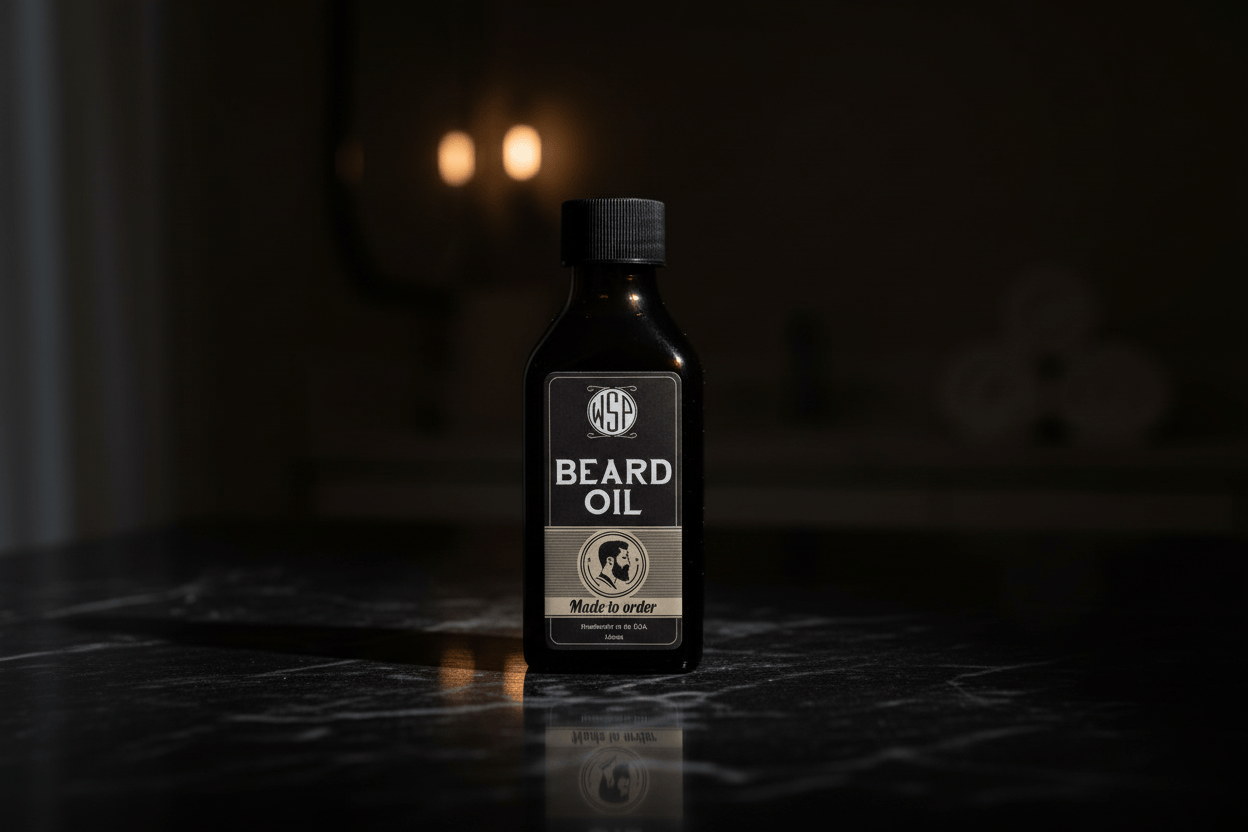 WSP Reserve Collection Beard Collection (Oil & Balm) - Scented to Order Black Vetiver / The Master Supply: 100ml Beard Oil