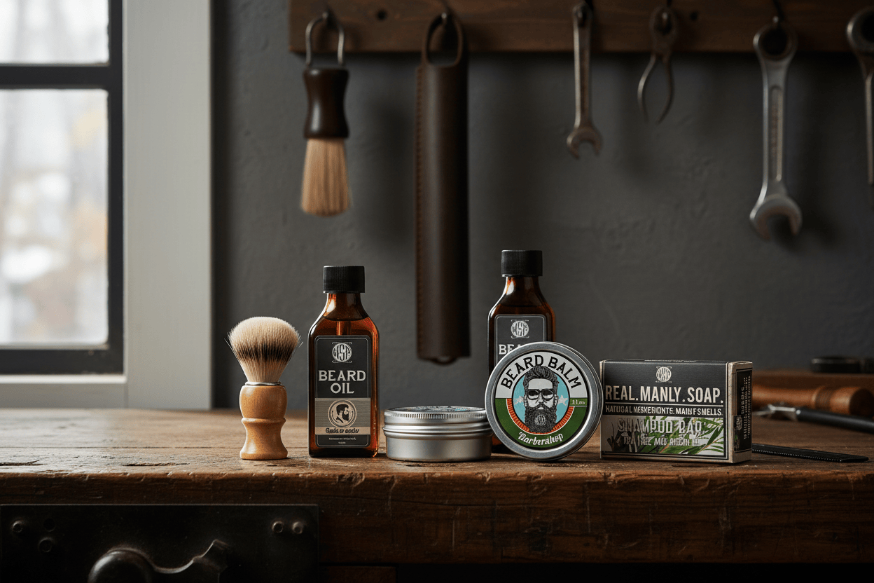 WSP Sandalwood Artisan Beard Oil – Dry-Finish Formula – Conditioner & Softener